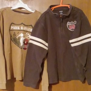 Two Gymboree Park Ranger Shirts